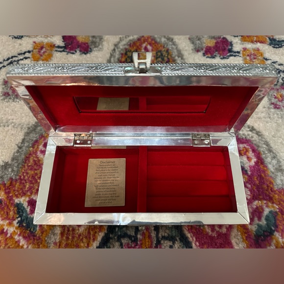 Sterling Silver Jewlery Box • Brand New - Picture 2 of 3